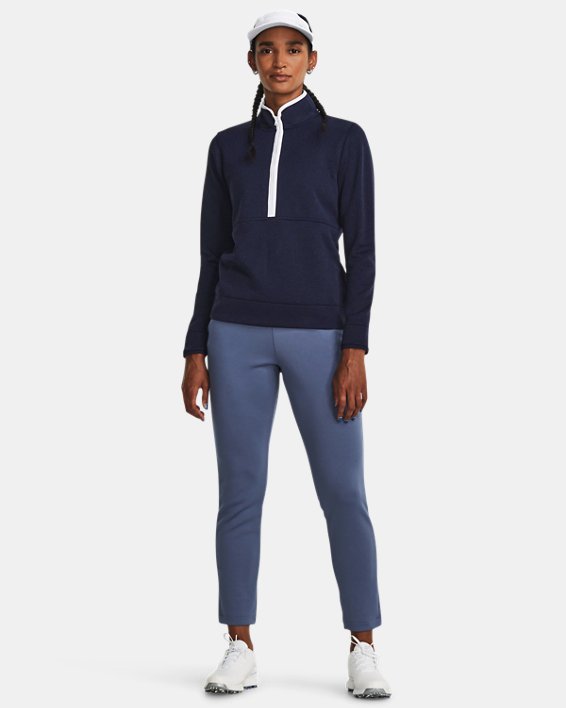Damen UA Storm Fleece-Sweater mit ½ Zip, Blue, pdpMainDesktop image number 2